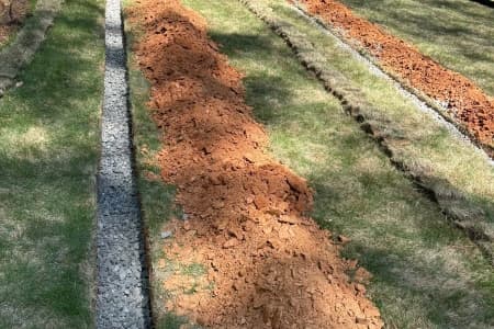 French Drain Installation Service Image